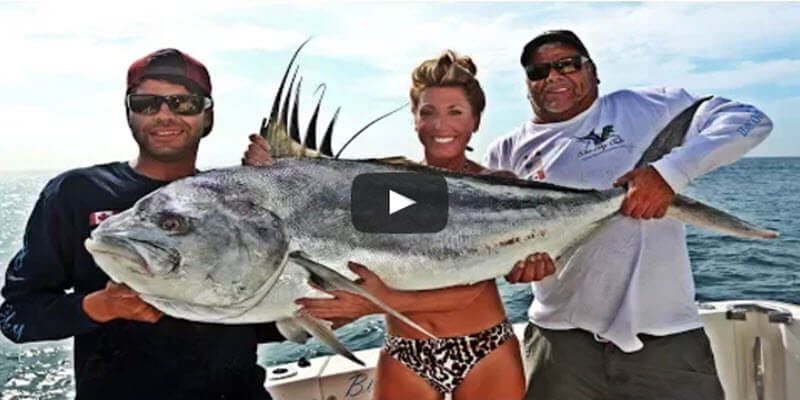 Record Rosterfish in Cabo San Lucas